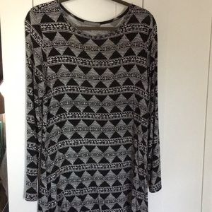 Love spells black and white dress